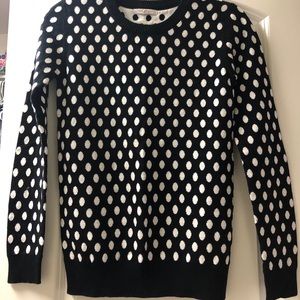 Polka dot sweater